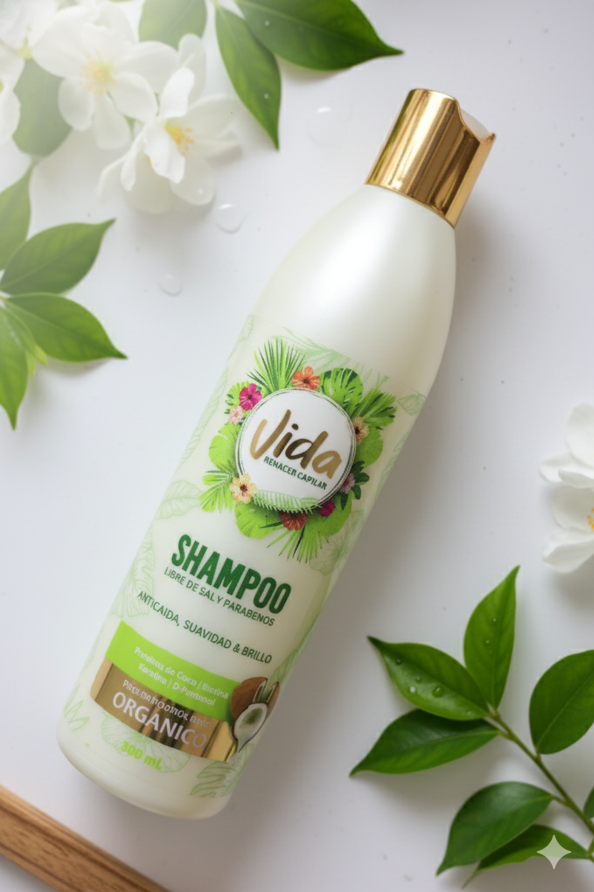 ✨ Shampoo Nutritivo Libre de Sal y Parabenos ✨