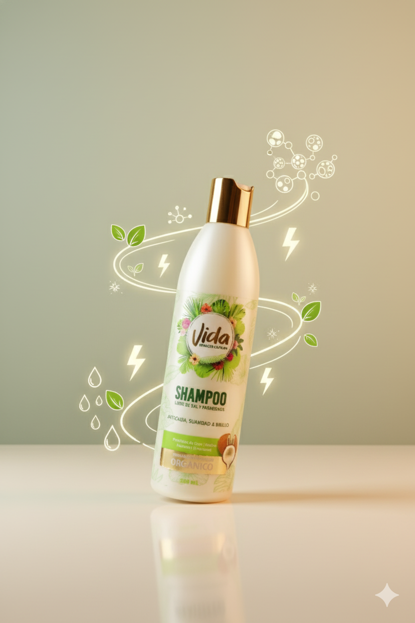✨ Shampoo Nutritivo Libre de Sal y Parabenos ✨