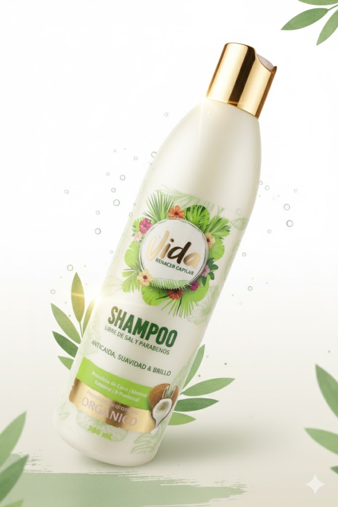 ✨ Shampoo Nutritivo Libre de Sal y Parabenos ✨